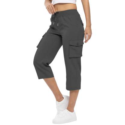 Womens Lightweight Capris Pants