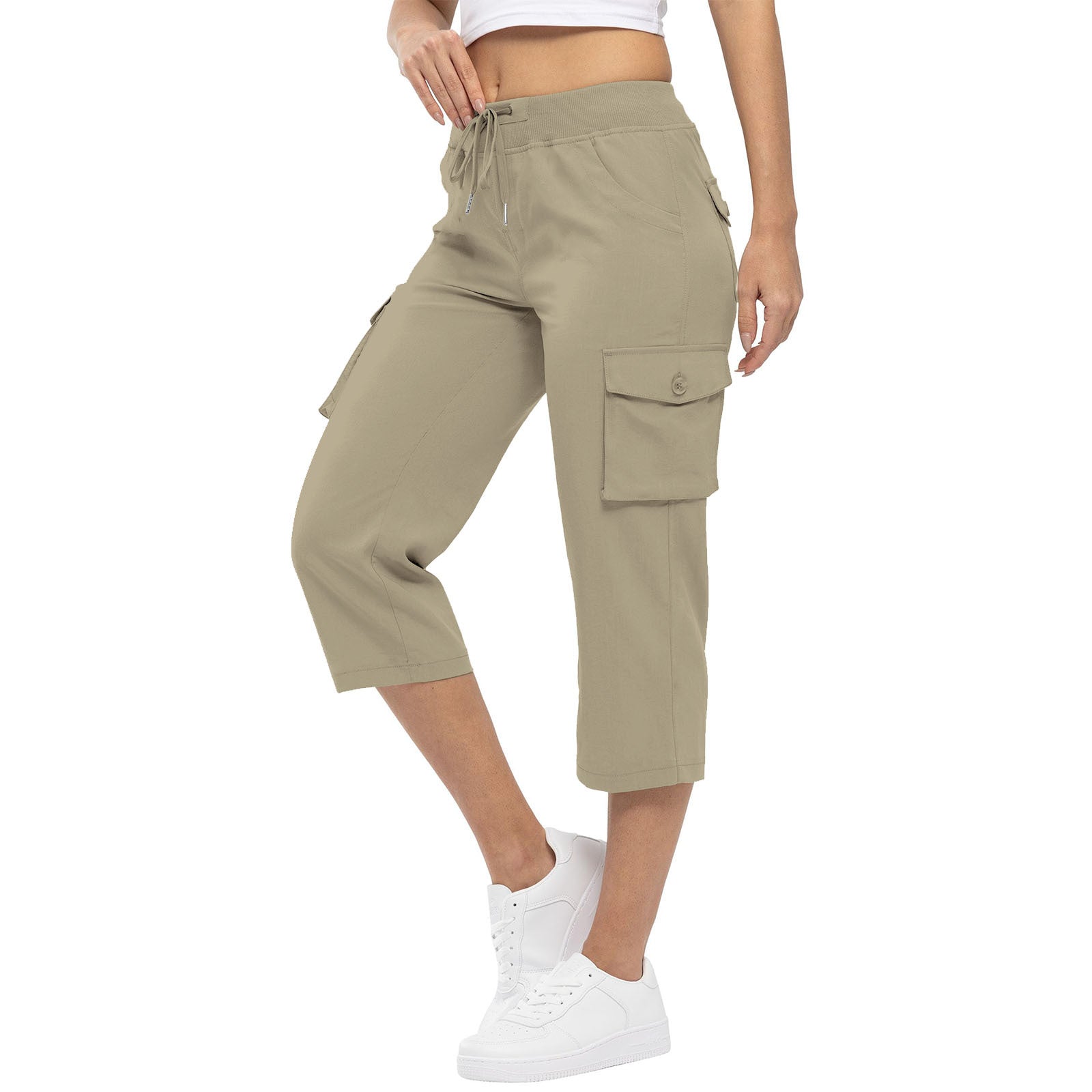 Womens Lightweight Capris Pants