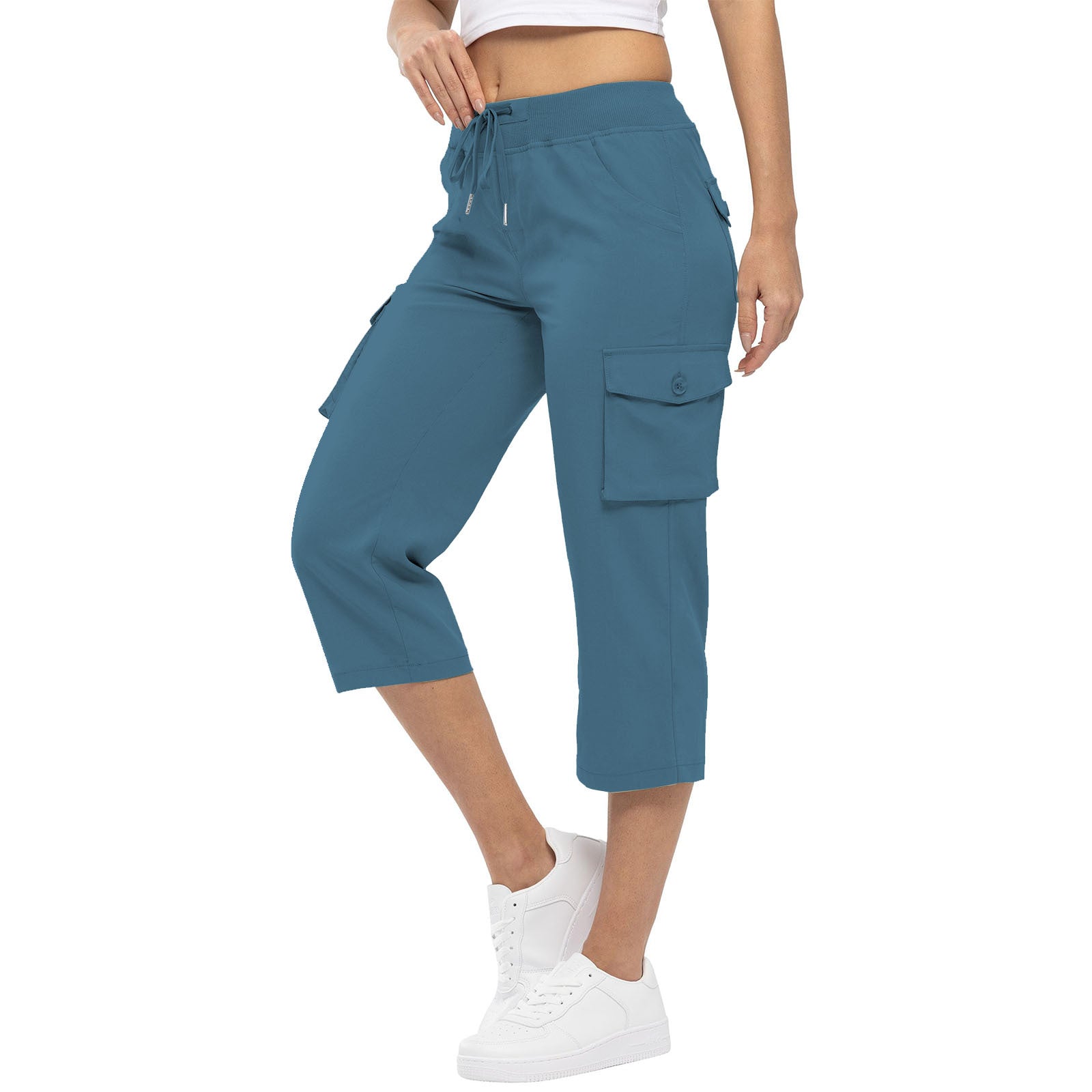 Womens Lightweight Capris Pants