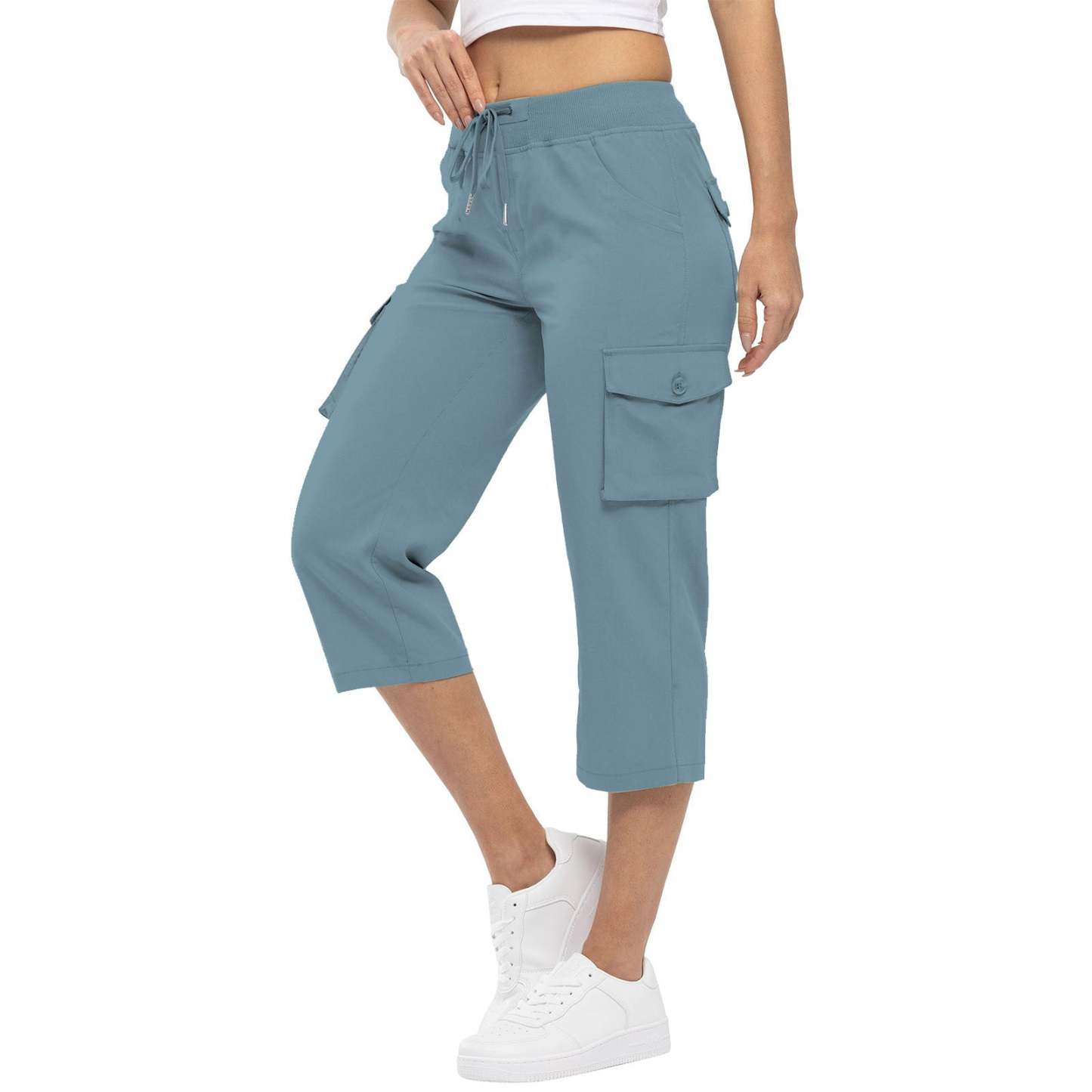 Womens Lightweight Capris Pants