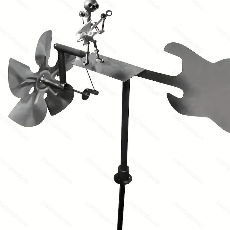 🔥Last Day Promotion 50% OFF🔥 - 🥁Handmade Metal Rock Band Windmill