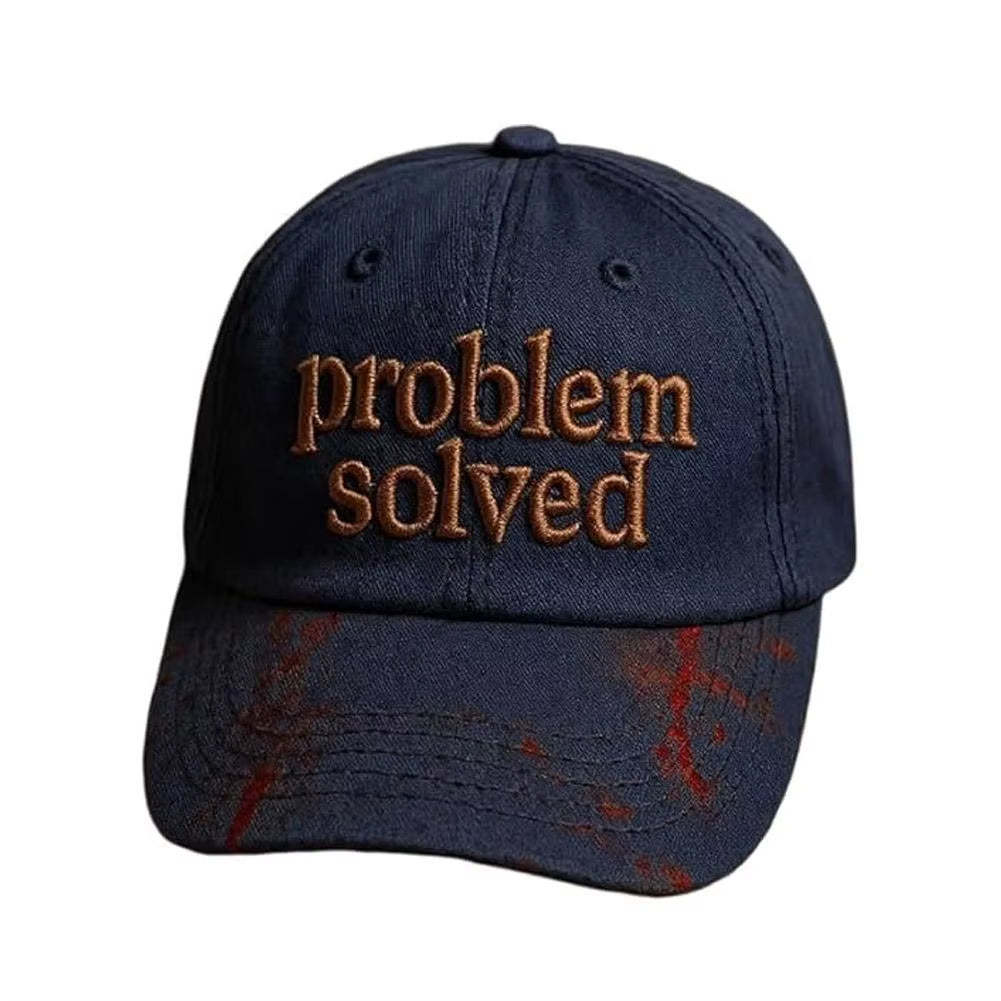 Problem Solved Embroidered Cap
