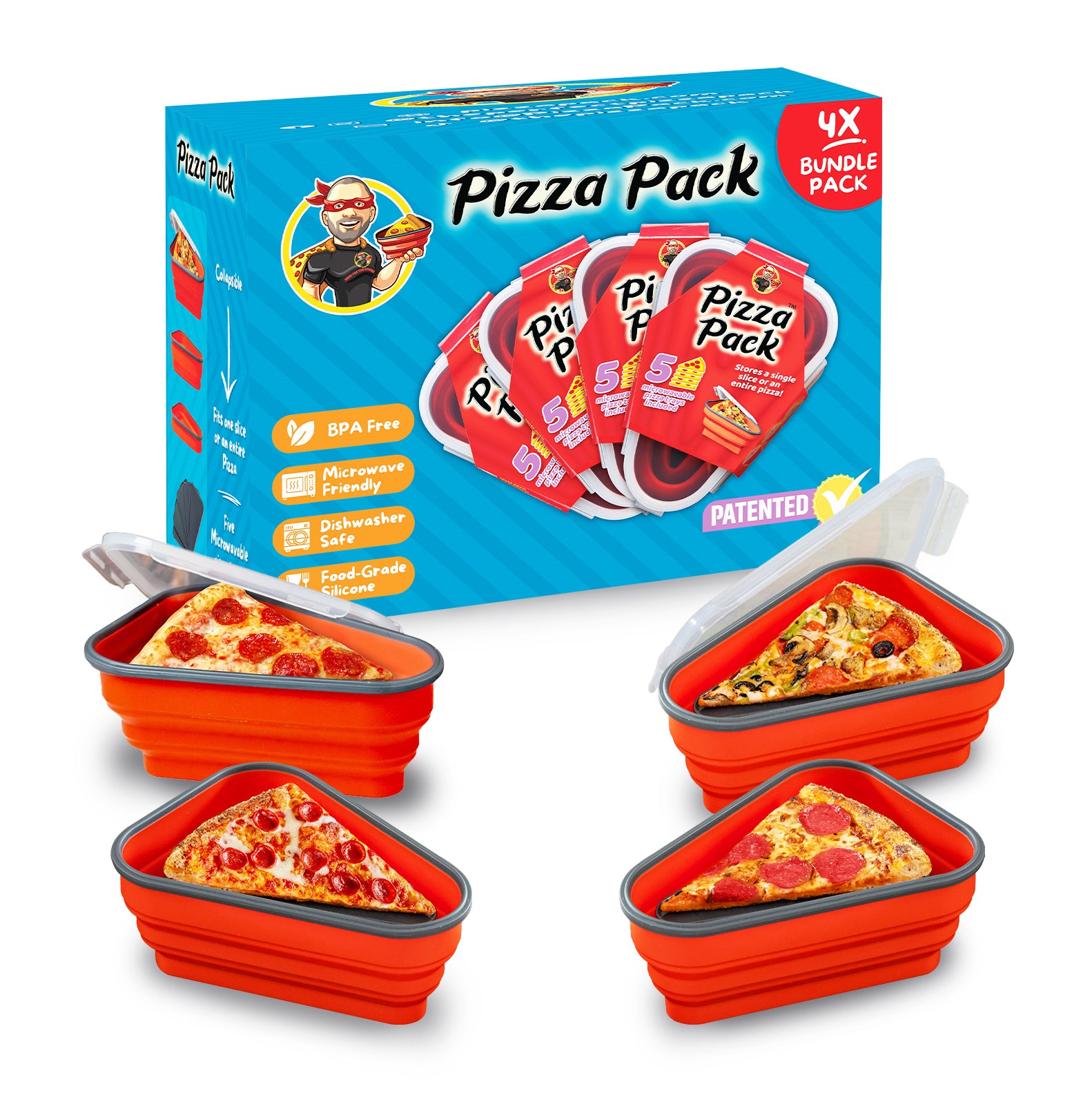 ❤️Early 🎁Christmas Sale 50% Pizza Pack Single and Multipacks