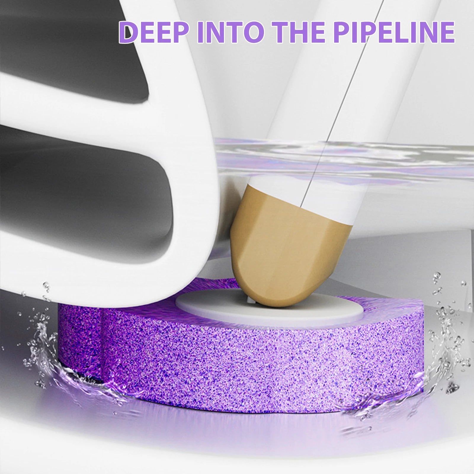 18/24Pcs Disposable Toilet Brush Cleaner WC Replacement Sponge Pad Toilet Cleaning Brush Refills Bathroom cleaning accessories