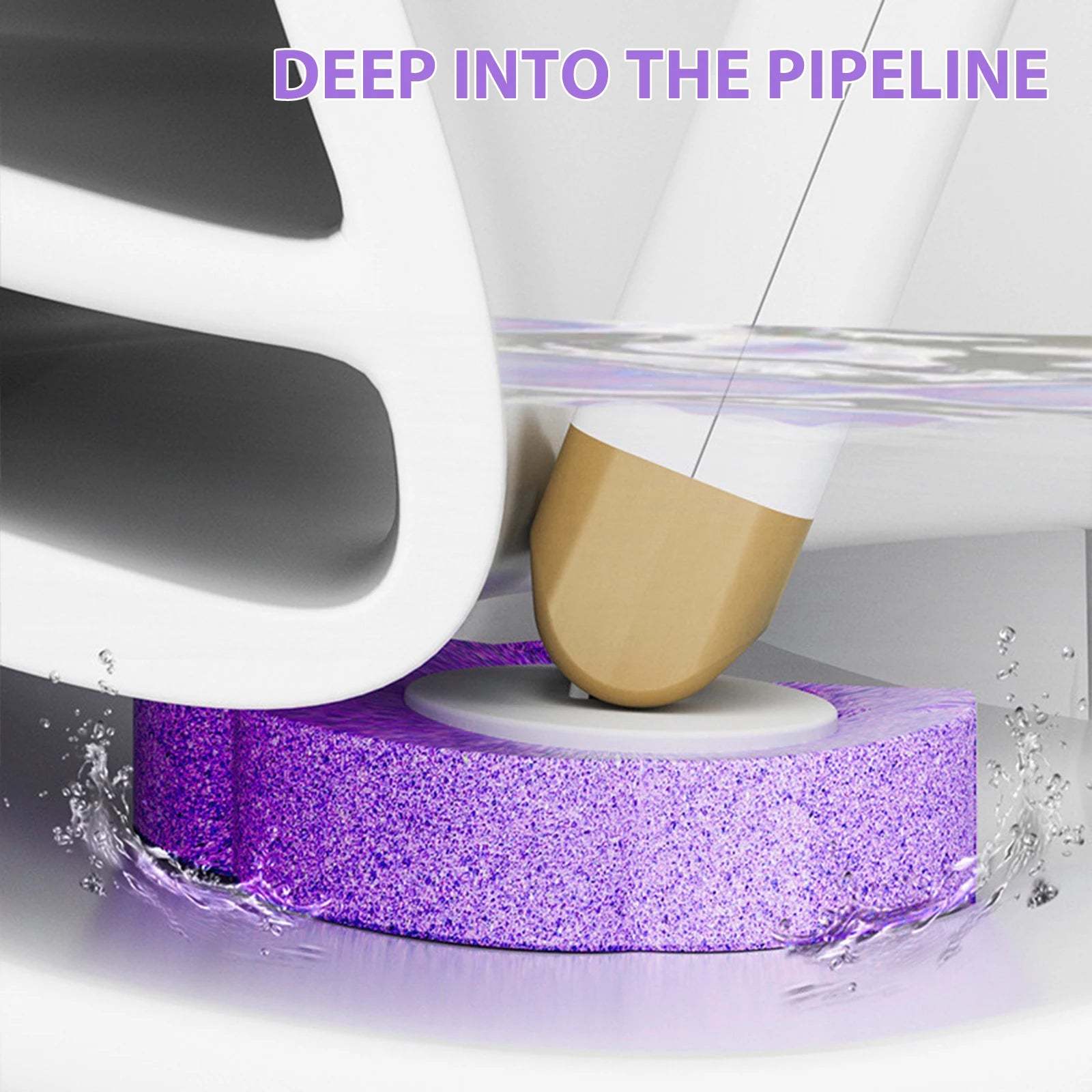 18/24Pcs Disposable Toilet Brush Cleaner WC Replacement Sponge Pad Toilet Cleaning Brush Refills Bathroom cleaning accessories