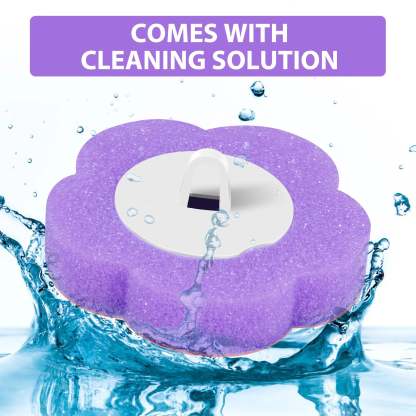 18/24Pcs Disposable Toilet Brush Cleaner WC Replacement Sponge Pad Toilet Cleaning Brush Refills Bathroom cleaning accessories