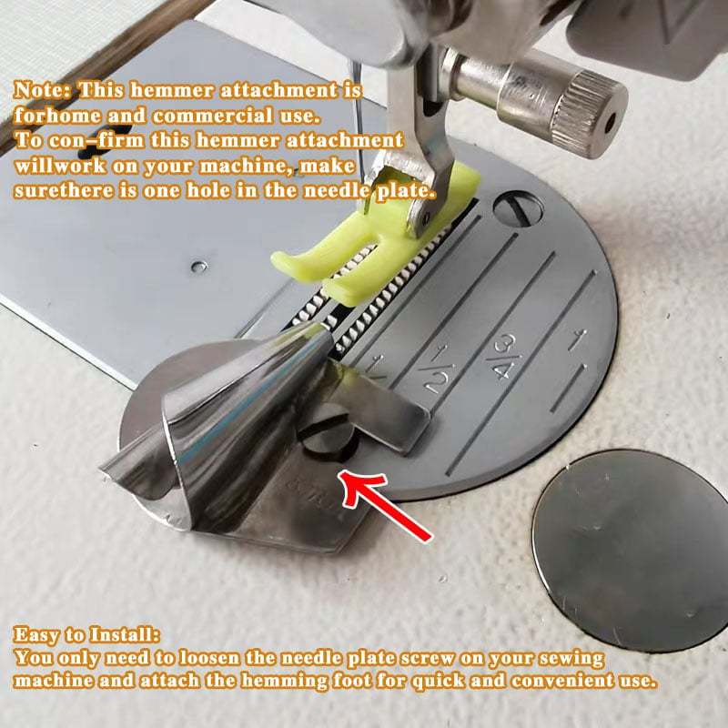 🔥 Sewing Rolled Hemmer Foot