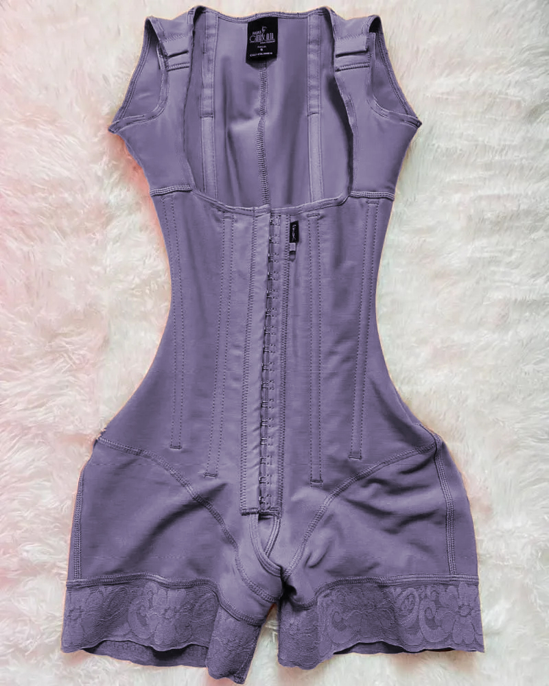 Buttoned Butt Lift Full Body Shaper