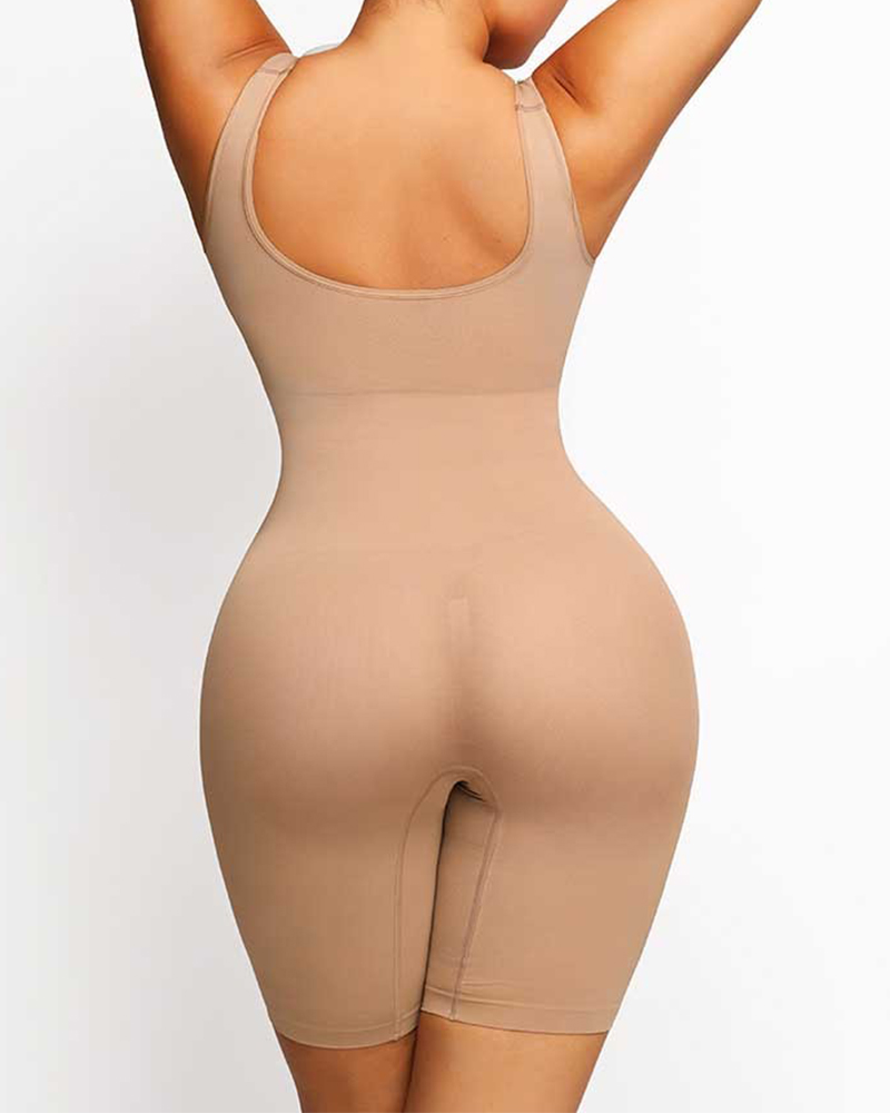 Women's One Piece Tummy Control Seamless Shapewear Bodysuit