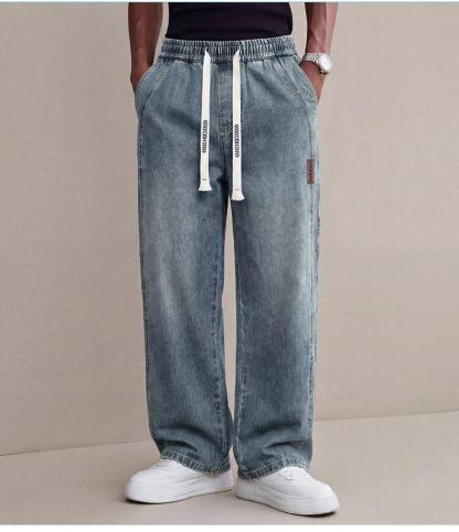 Men's stretch waist cargo jeans