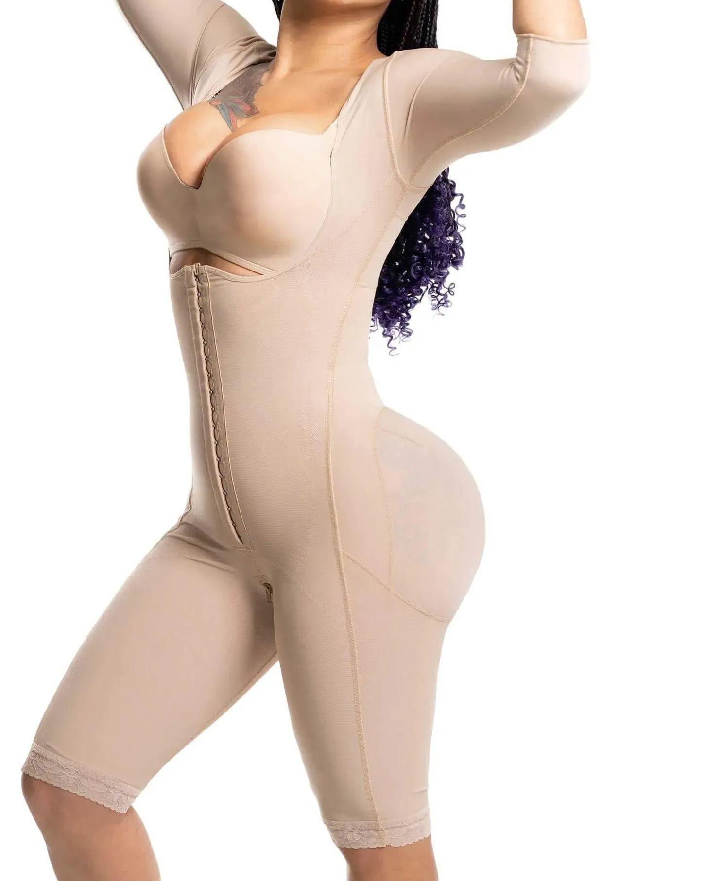 Women Full Body Shaper Liposuction Compression Garment