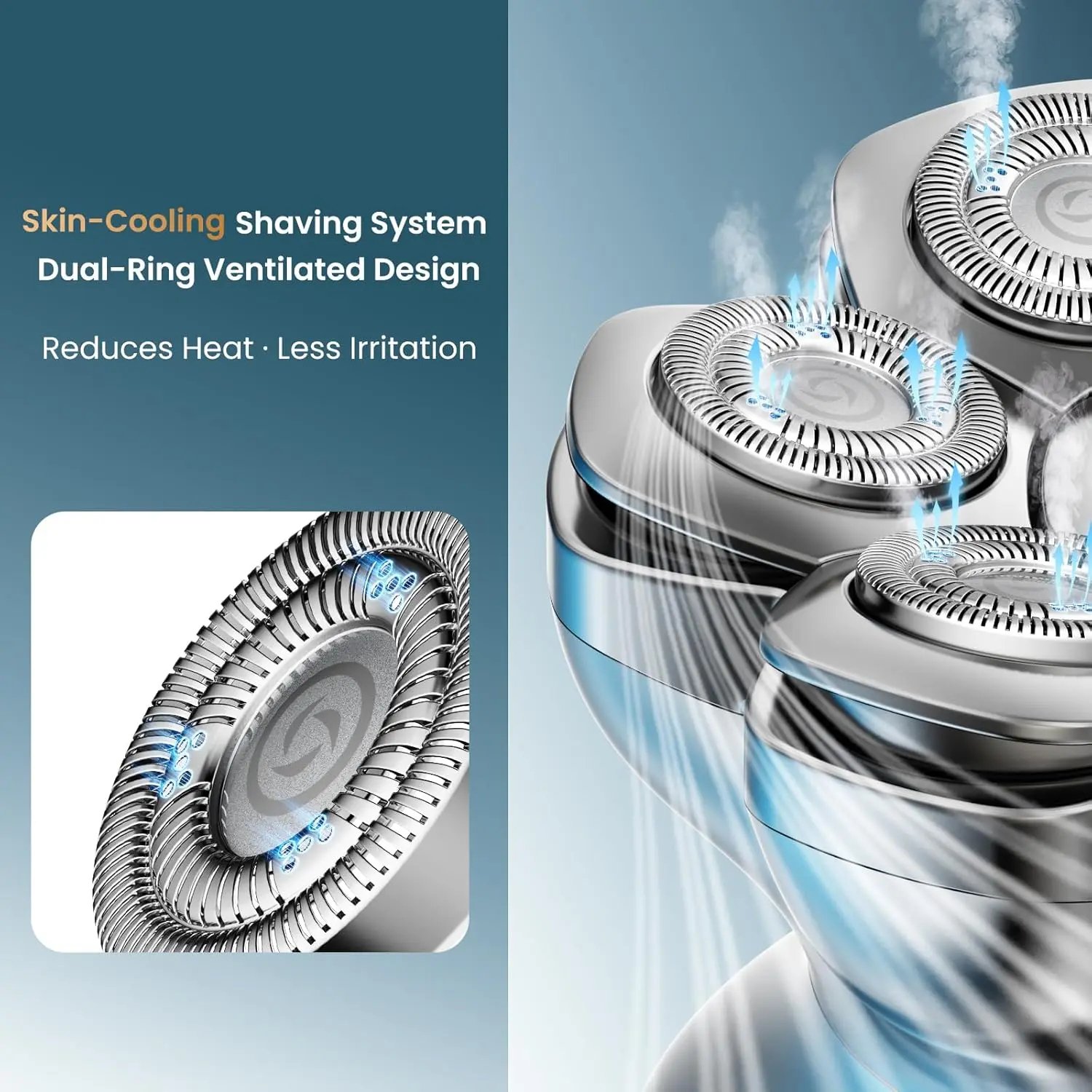 Shaver charging in hand