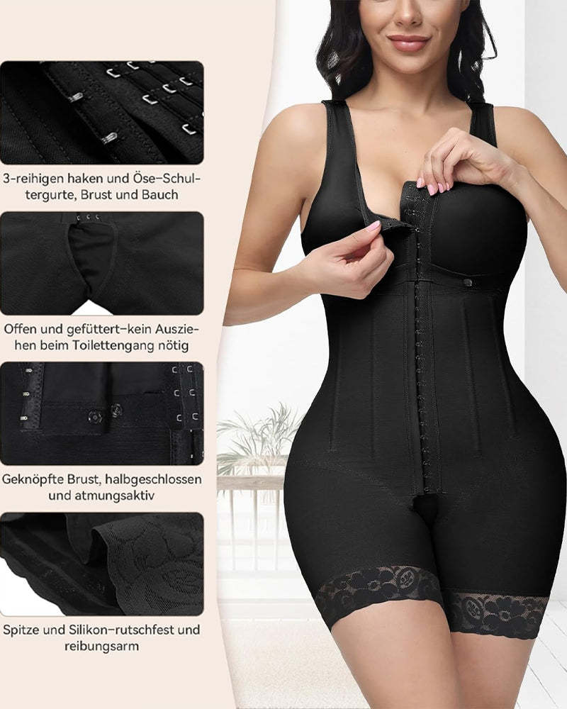 Women's Chest-Packed Body Shaper Postpartum Fajas