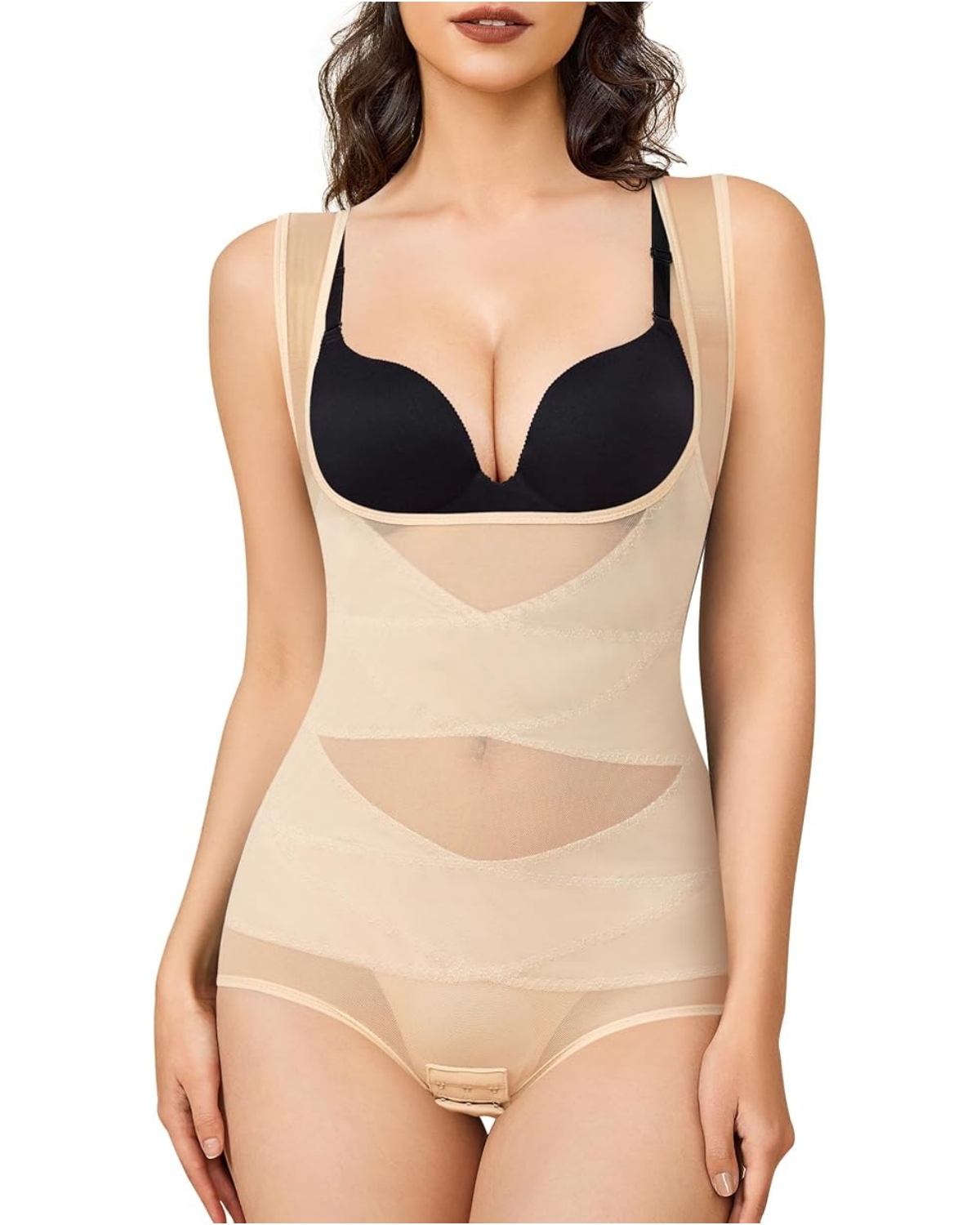 Mesh Tummy Tuck Body Triangle Shapewear