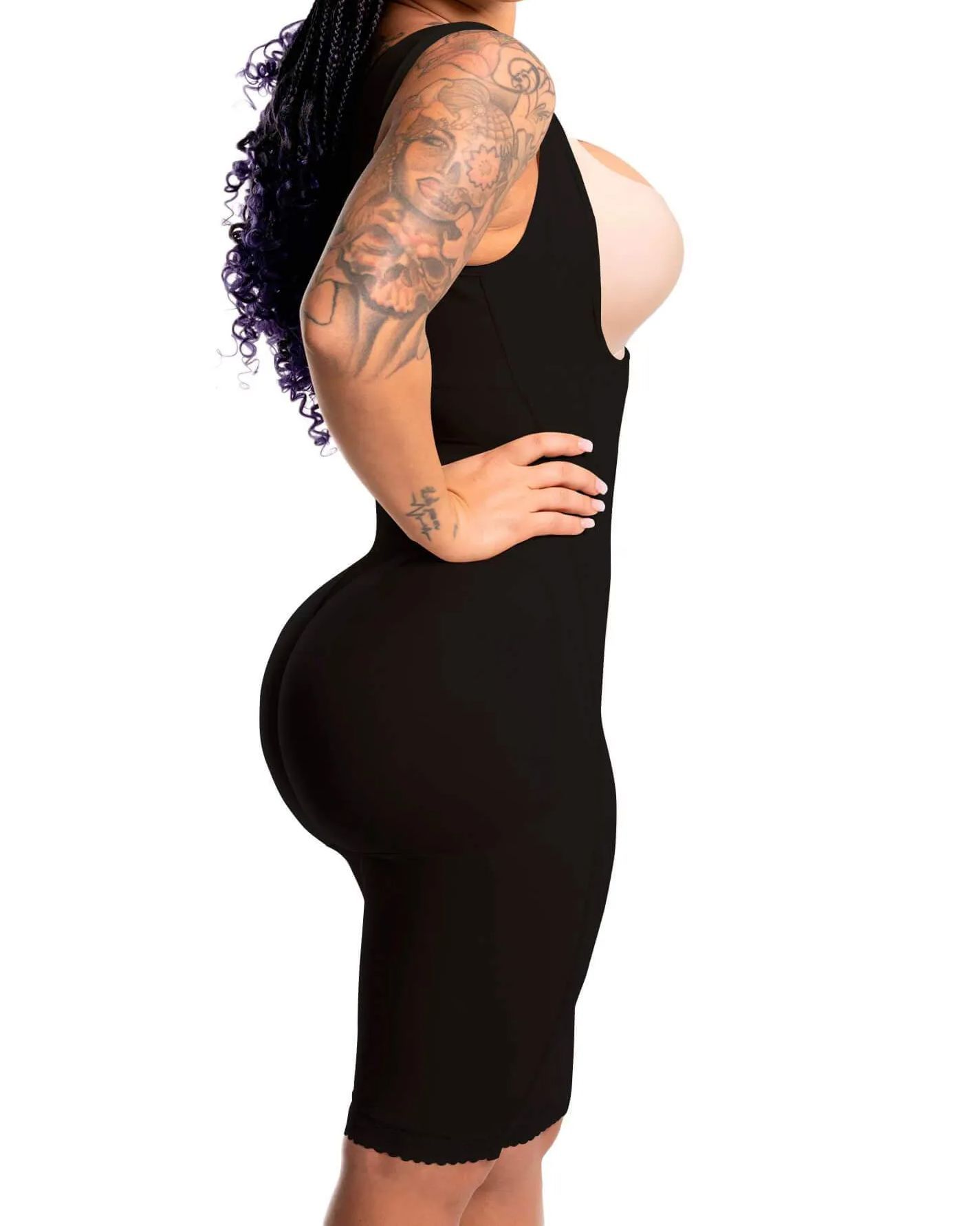 Sleeveless Breasted Open Bust Shapewear