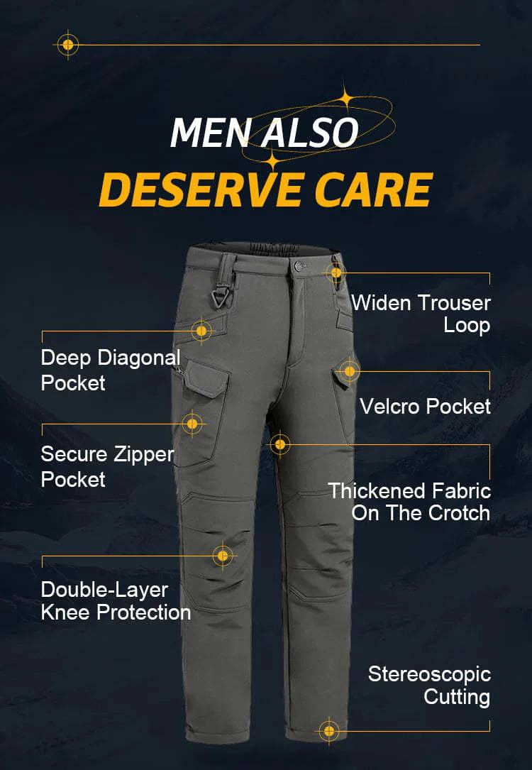 🎄 Early Chrismas Sale 50% OFF❄️ HeatCore Men's Windproof & Warm Outdoor Military Tactical Pants