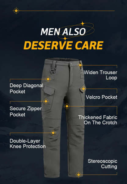 🎄 Early Chrismas Sale 50% OFF❄️ HeatCore Men's Windproof & Warm Outdoor Military Tactical Pants