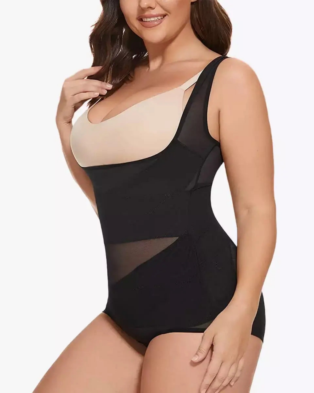 Mesh Tummy Tuck Body Triangle Shapewear