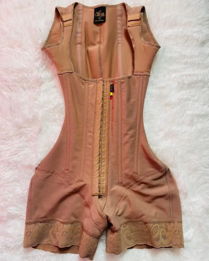 Buttoned Butt Lift Full Body Shaper