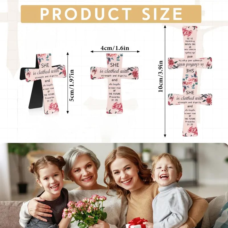 🔥LAST DAY 45 OFF%📖12 Pcs Magnetic Cross Bookmarks Gifts for Bible Study, Readers, Teachers, Students🌸✝️