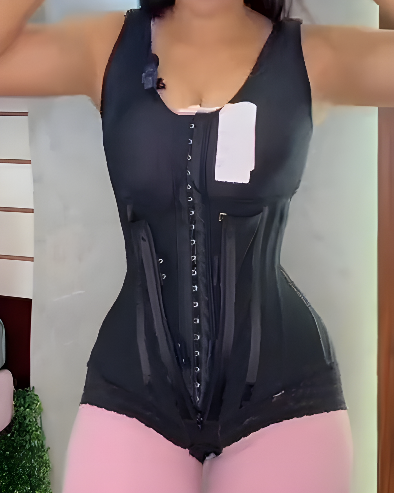 Double Layer Strong Tummy Control Thong Shapewear