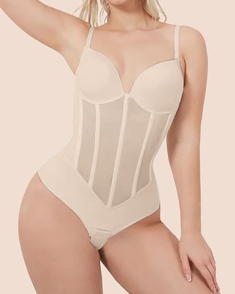 Breathable Sexy Tummy Control Butt Lifting Bodysuit