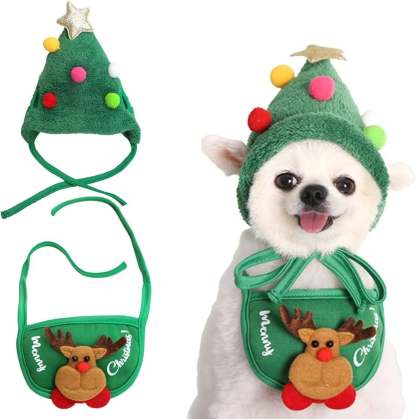 Last Day Promotion 48% OFF-Adorable Christmas Tree Pom-Pom Hat