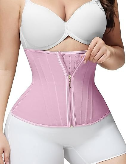 Zip & Breasted Body Shaper Tank Top