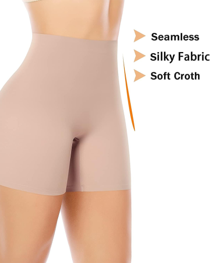 Womens Seamless Shaping Boyshorts Panties Tummy Control Underwear Slimming Shapewear Shorts