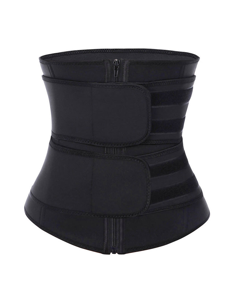 Neoprene Sauna Waist Trainer Corset Sweat Belt for Women Weight Loss Compression Trimmer Workout Fitness