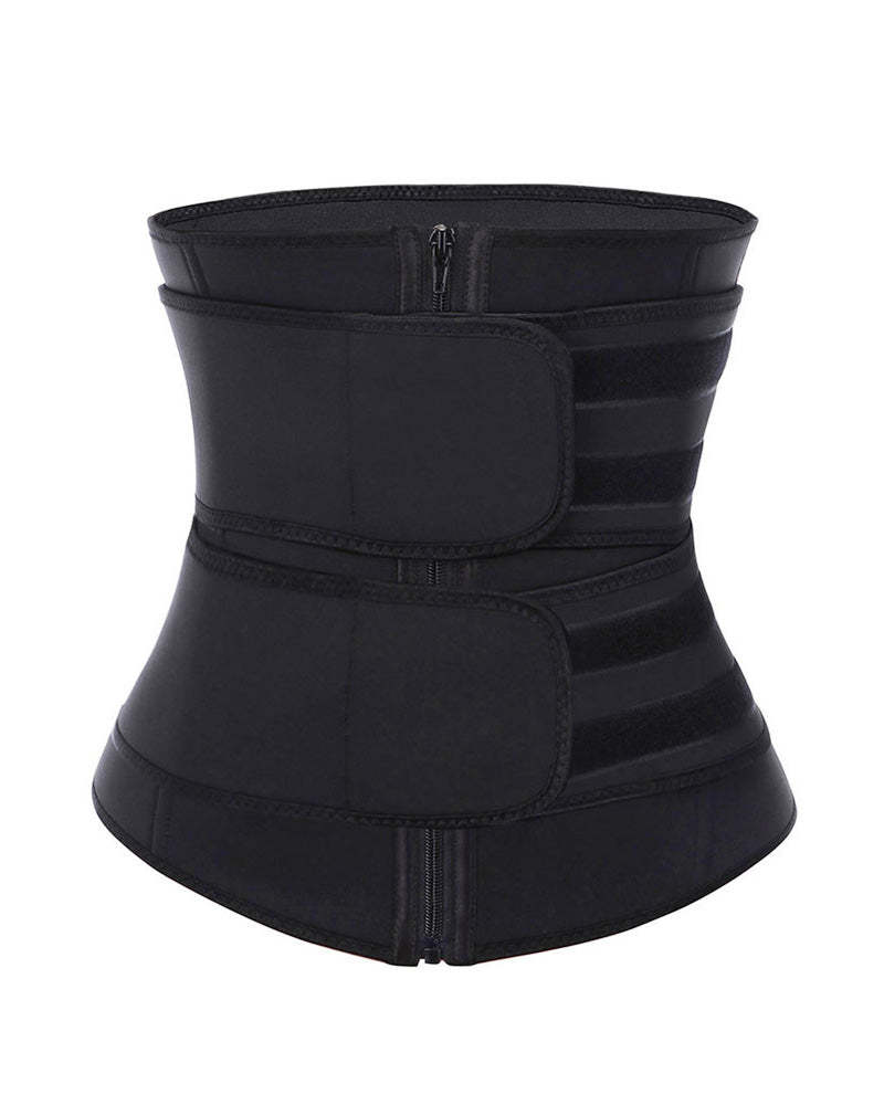 Neoprene Sauna Waist Trainer Corset Sweat Belt for Women Weight Loss Compression Trimmer Workout Fitness