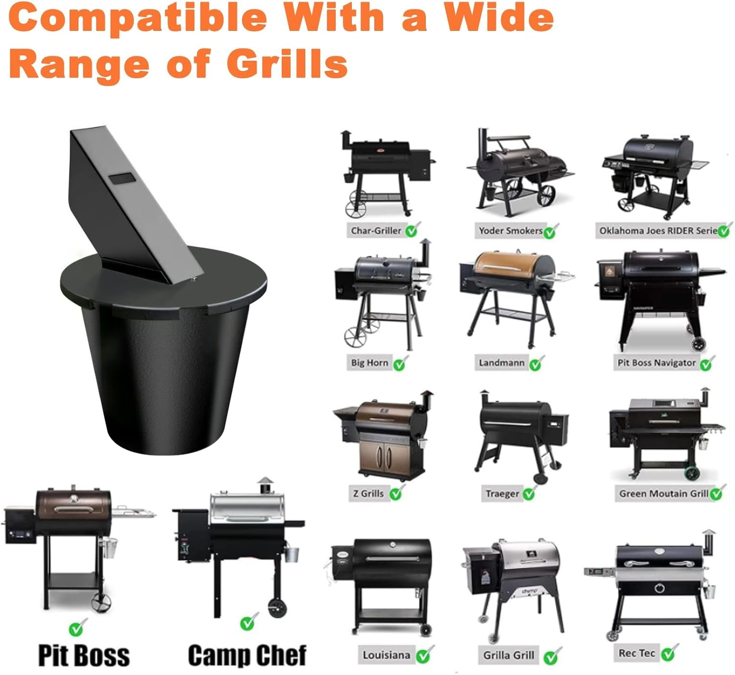 🔥LAST DAY SALE 49% OFF✨Grease Bucket with Lid & Silicone Liner