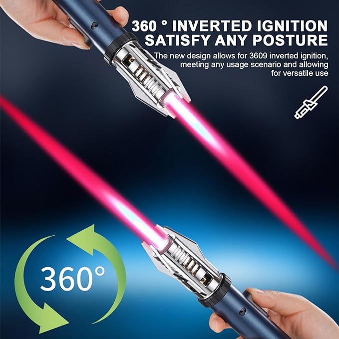 🔥Hot Sale 49% OFF💥Camping Outdoor Windproof Straight Flame Lighter