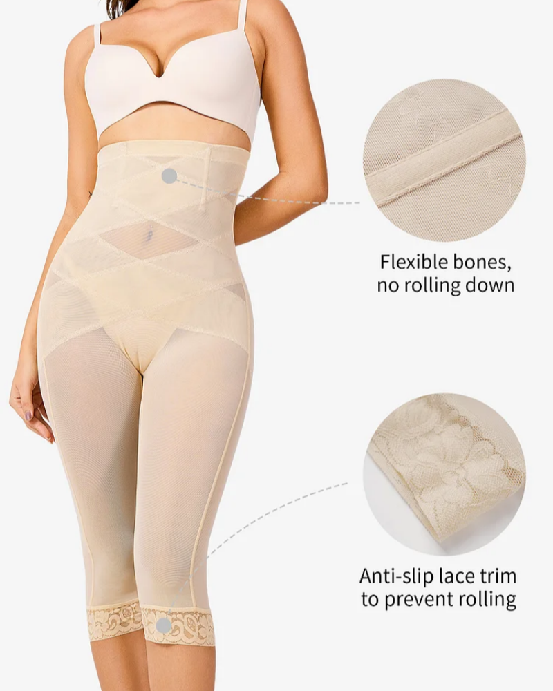 Curvyfaja Air Mesh Thigh Slimmer Pants