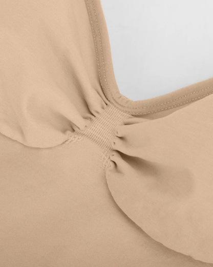 Seamless Breast Support Waist and Abdomen Shaping Mid Thigh Body Shaper