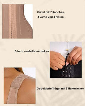 Women's Chest-Packed Body Shaper Postpartum Fajas