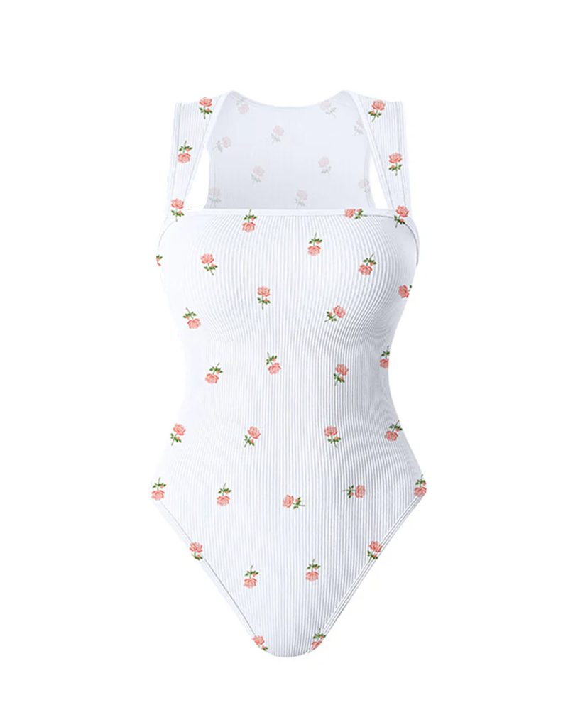 Printed Fashion Bodysuit