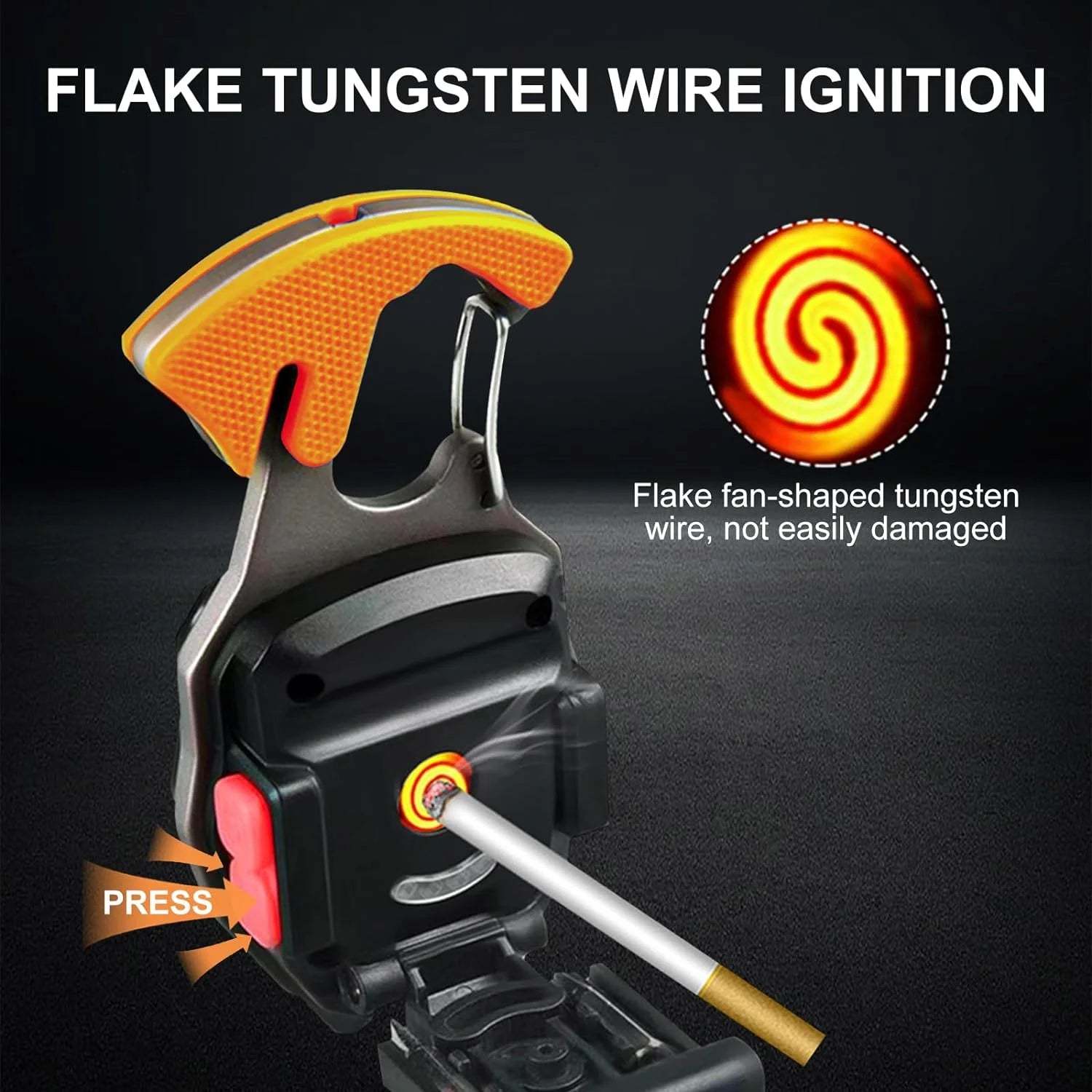 Keychain work light, LED multi-functional power light