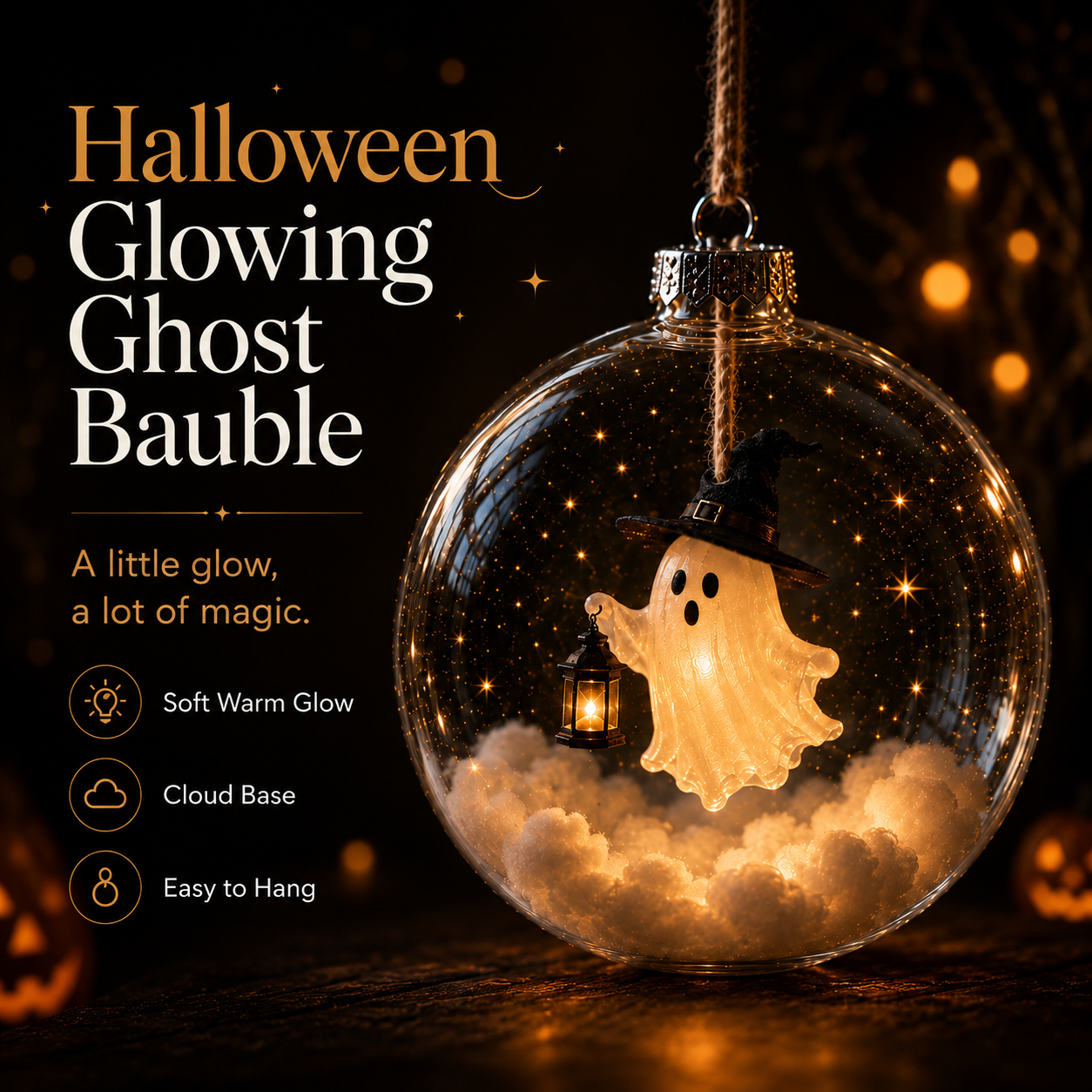 🎃 Halloween Early Bird Sale | 49% OFF🎃 Halloween Glowing Ornament Collection