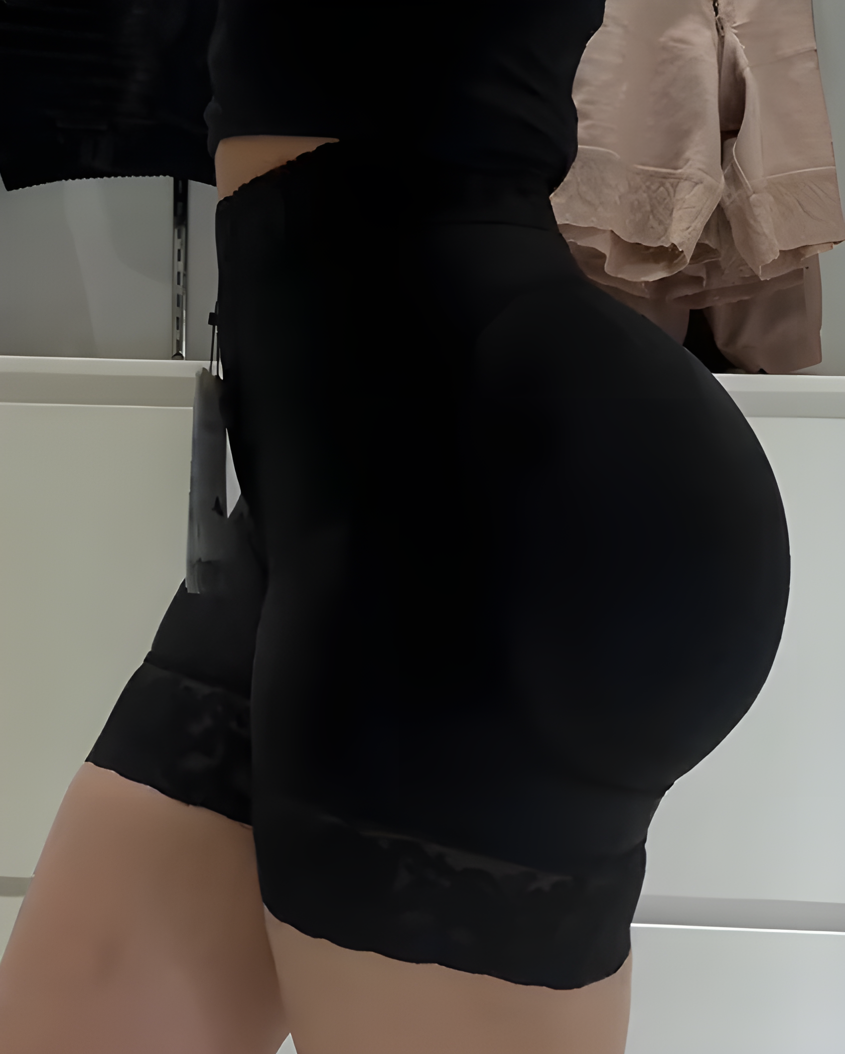 High Waisted Hip Support Shaping Shorts