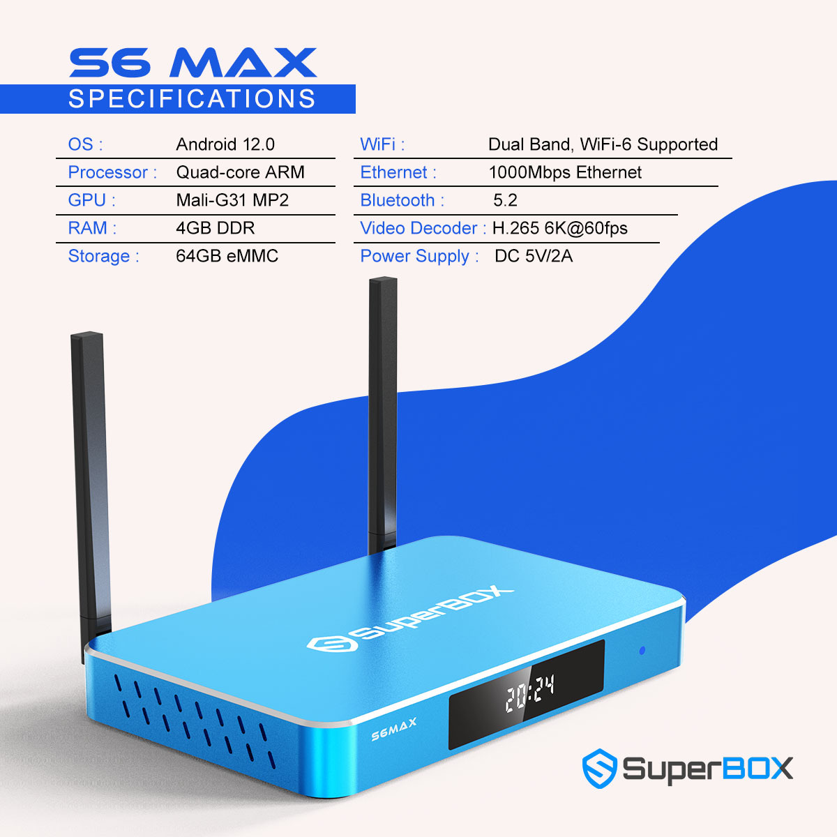 SUPERBOX S6 MAX