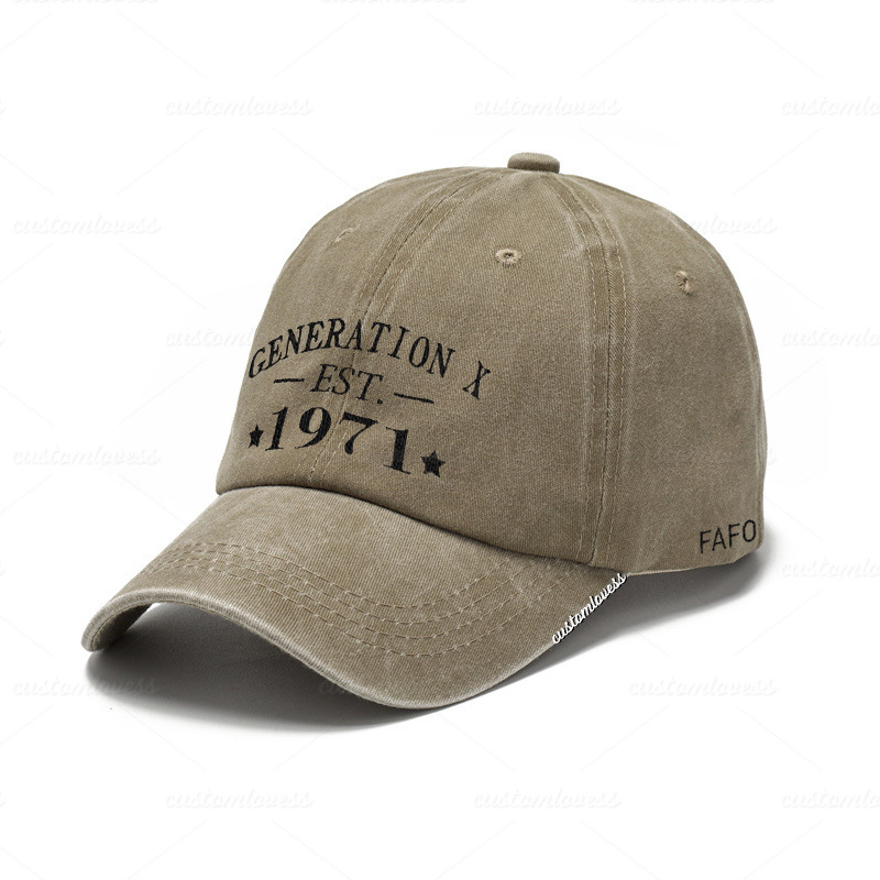 Custom Generation X Embroidered  Hat