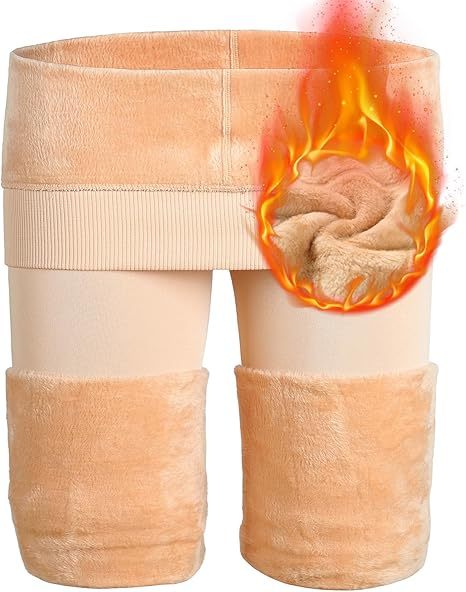 Women's Winter Warm Fleece Lined Slim Fit Leggings