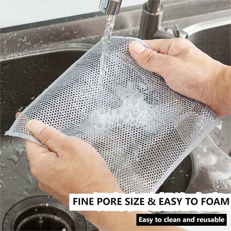 🔥Last Day Clearance Sale - 50% OFF -Multipurpose Wire Miracle Cleaning Cloths (BUY 2 FREE SHIPPING)