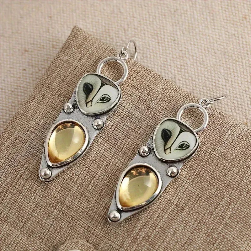 🦉 Wisdom in Every Detail – Handcrafted Owl Earrings