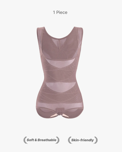 Mesh Tummy Tuck Body Triangle Shapewear