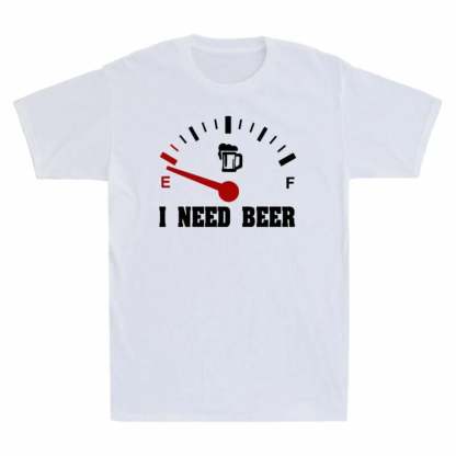 I Need Beer Drinking Lover Funny Men's T-Shirt