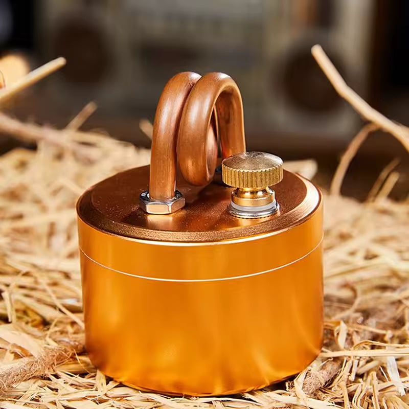 🎉LAST DAY 50% OFF -🔥High-Power Portable Mini Outdoor Spirit Burner & Alcohol Stove with Support