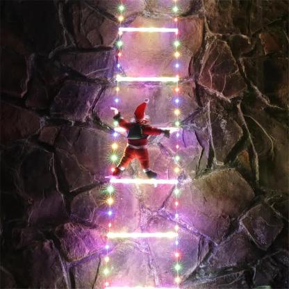 🎄2025 Christmas Sales🎅2025 Christmas Santa Climbing Stairs Light