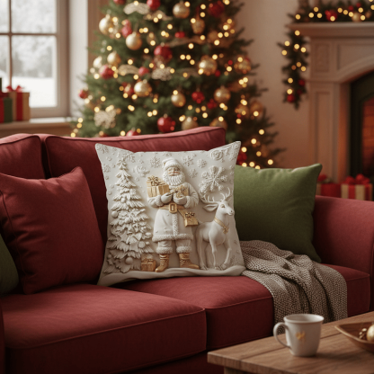 🎄Christmas Sale 60% OFF🔥Christmas Themed Cushion Cover